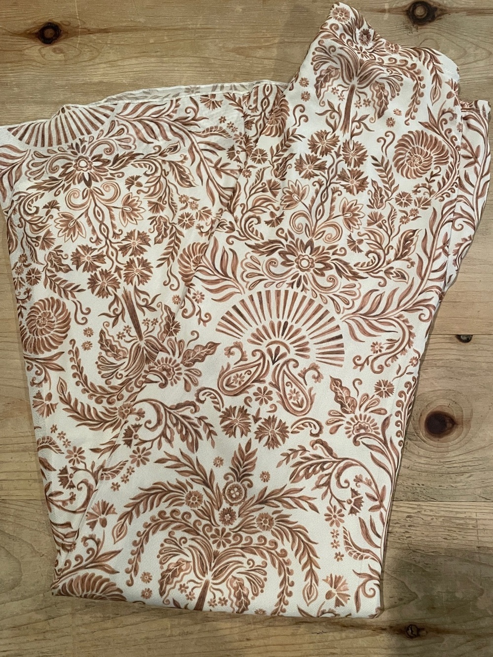 NWT See You Monday paisley fitted maxi skirt boho beach resort festival M
